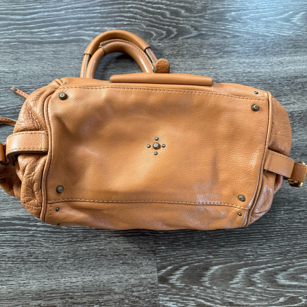 Chloe Paddington Leather Handbag with Lock - Picture 3 of 12